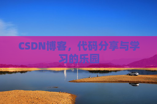 CSDN博客，代码分享与学习的乐园